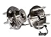 C515036X2 [2] FRONT Premium Grade [ 6 Lug 4WD AWD ABS ( WILL NOT FIT 2WD ) ] Wheel Hub Bearing Assemblies