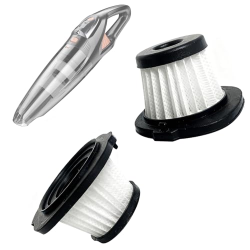 2Pack Hepa Filters with ZIHUOFAN Handheld Vacuum Cordless.Washable and Durable Filters