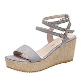 Sandalias de Moda para Mujer Boca de Pescado de Verano 8 CM 