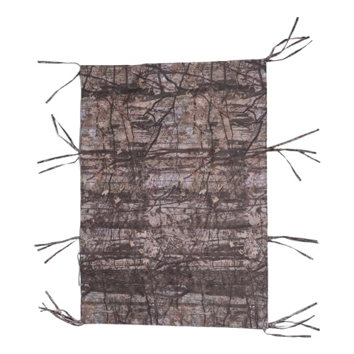 Couverture de camouflage pour mirador pour la chasse à l'affût en forêt d'automne