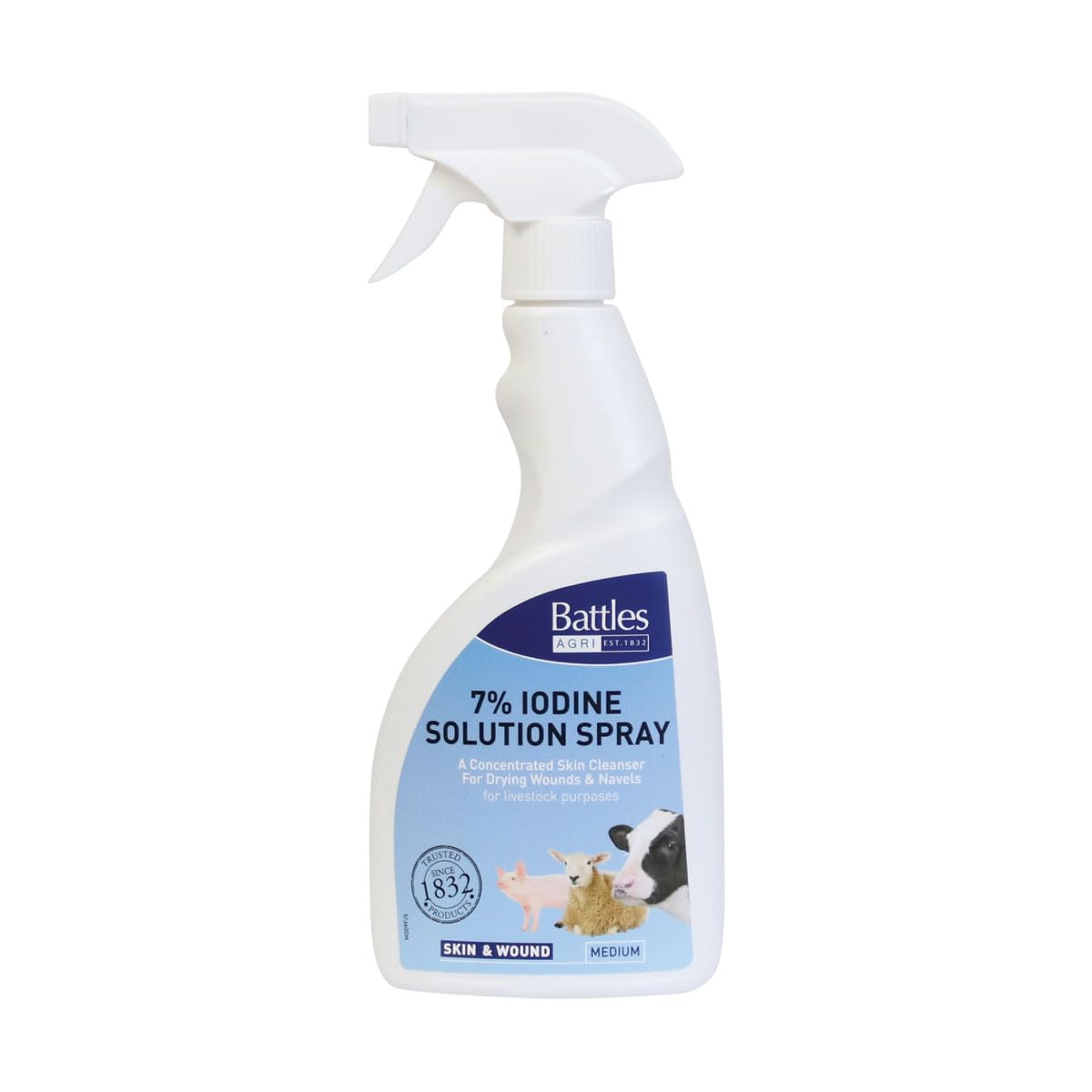 Battles Strong Iodine Spray One Colour 500ml