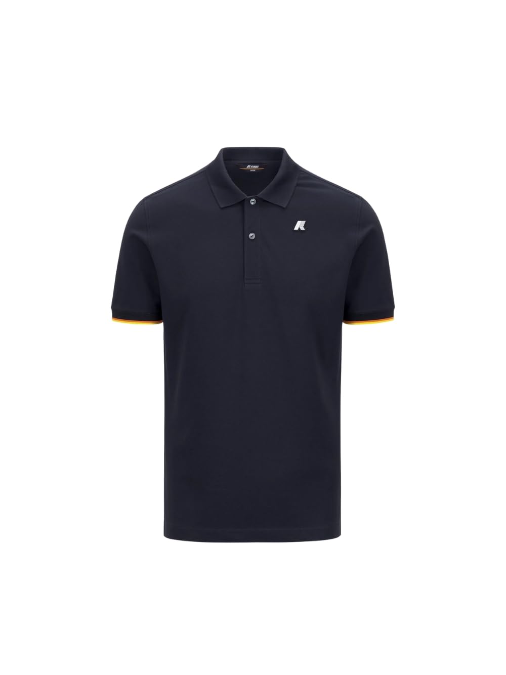 K-WAY POLO MANICHE CORTE UOMO BLU