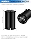 Borenbuir 6 Stück Mikrofon Shock Mount Gummi Abstandhalter Schlauch Mikrofon Hülse Unterlegscheibe Kompatibel mit Sony Kamera Rode NTG, Sennheiser MKH Shotgun Mic FX3, FS7, FX6, FX8, FX9, NX80, FS5