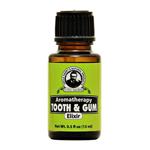 Uncle Harry's Natural Tooth & Gum Elixir Essential Oils Blend, 0.5 Fl Oz