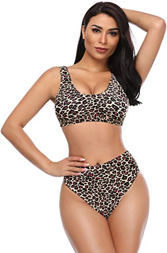 SHEKINI Damen Bikini Set Sportlich Weste Klassisch Rückenfrei...