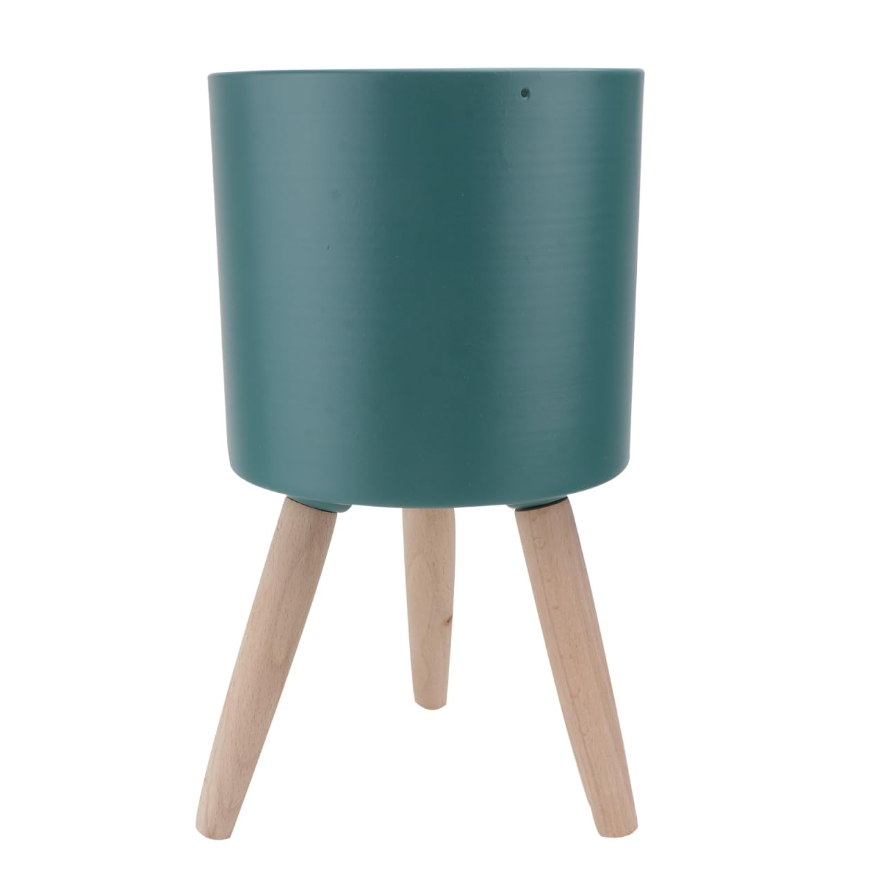 Happyyami Macetero De Hierro con Soporte 12.79X6.69X6.69 Inch Jardinera para Plantas Interior Exterior Decoración Sencilla Sala Cocina Oficina