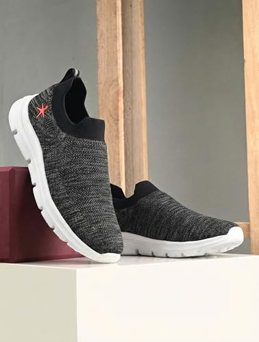 Image of HEALTH FIT Extra Soft Sports Shoes with Memory Foam Comfortable & Lightweight Breathable Without Lace for Walking Jogging Gym Shoes Cushion Casual Regular Wear Shoes for Men's Gent's HF727NEW