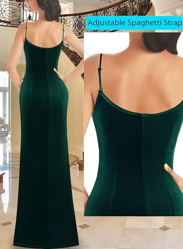 Image of VFSHOW Womens Sexy Spaghetti Strap Formal Prom Evening Gala Long Maxi Dress