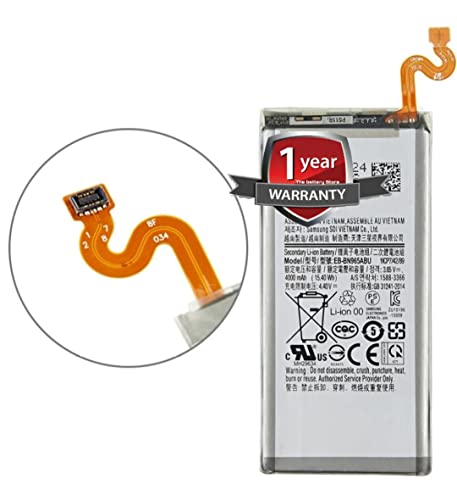 Image of THE BATTERY STORE Original Battery EB-BN965ABU for Samsung Galaxy Note-9 Battery with 1 year warranty and high capacity battery backup. Carefully check your phone model and purchase. (FOR SAMSUNG NOTE -9)
