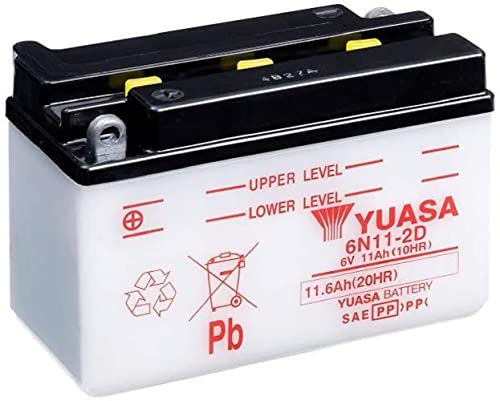 YUASA BATTERIE 6N11-2D offen ohne Saeure