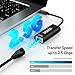 uoeos USB C to Ethernet Adapter, 2.5Gbps USB C to RJ45 Ethernet Converter, Thunderbolt 4/3 Compatible, 2.5G Ethernet Adapter for MacBook, iPhone 15/16 Pro Max, XPS, Surface, iPad Pro - Black