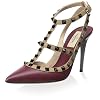 Valentino Women’s Rockstud Ankle Strap Pump