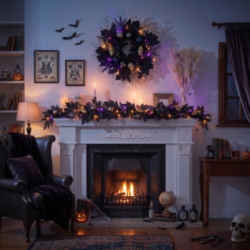 18 inch Halloween Door Wreath - image 3