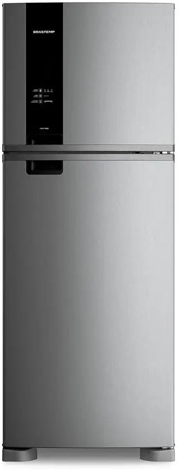 Geladeira Duplex Frost Free 461 Litros A+++ Cor Inox com Tecnologia Turbo Control e Fresh Box - BRM56FK 220v