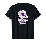 Ice Cream Shirt Dessert Lover Gift Girls Kids CHILLIN Sweet T-Shirt