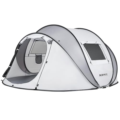 AOPEC Pop Up Camping Tent, 2/4/6 Person Instant Tent...