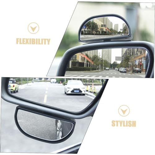 Espejo retrovisor ajustable de coche: espejo lateral de visión clara, pack de 2 5