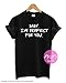 Mars NY Unisex One Direction Baby, I'm Perfect for you Tshirt (Medium, Black)