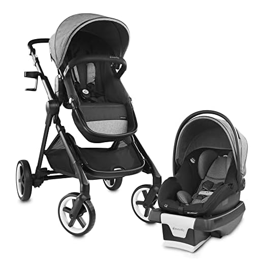 Evenflo Gold Pivot Xpand Travel System Securemax Moonstone, 53112311, 53112311, 53112311, 53112311