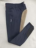  Cavallo Damen Reithose Celina Farbe darkblue Besatz Walnut 38