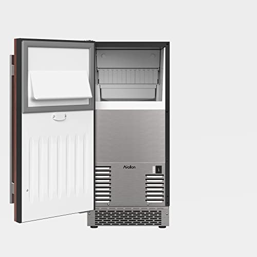 Fabricadora de Hielo Avallon 56 lb diaria Acero Inox miniatura 5