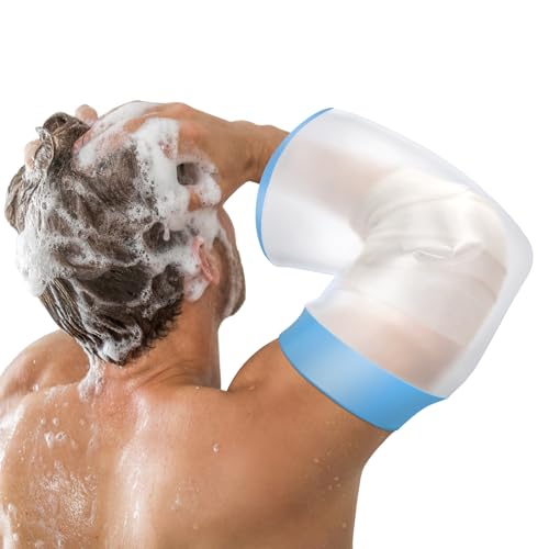 Zolife PICC Line - Funda de ducha para brazo superior, impermeable, IV y PICC, para heridas rotas, codo, reutilizable, para después de la cirugía de brazo