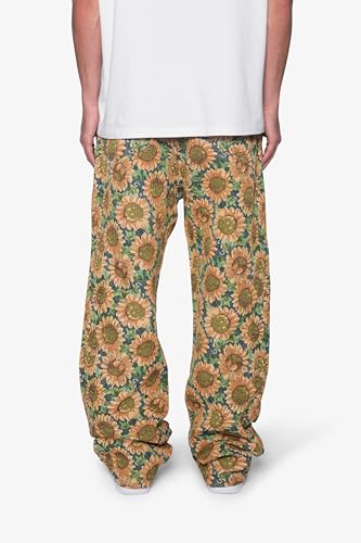 mnml Men's Ultra Baggy Sunflower Pants4
