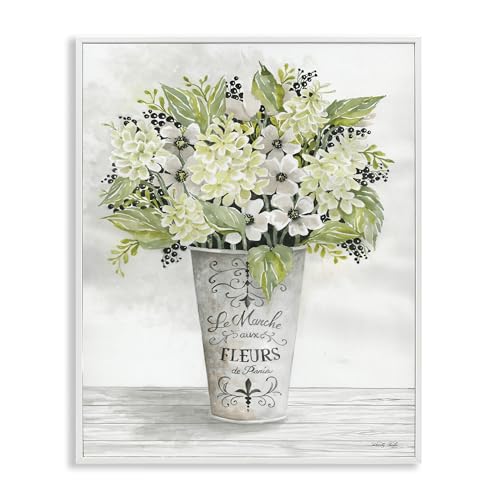 'French Floral Greenery Bouquet'| Framed Giclee Art - image 1