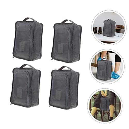 Zerodeko 4 Pcs Saco De Armazenamento De Tênis Saco De Sapato Para Armazenamento Sapateira Bolsa De T