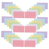 Utilisation polyvalente : adaptées à , ou aux personnels, ces cartes s'adaptent à divers besoins comme flashcards, notes de remerciement ou rappels, flashcards lignées, de notes de bureau