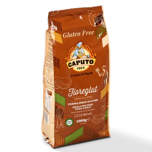 6X Antico Molino Caputo Farina Fioreglut Senza glutine Gluten-Free Flour 1Kg