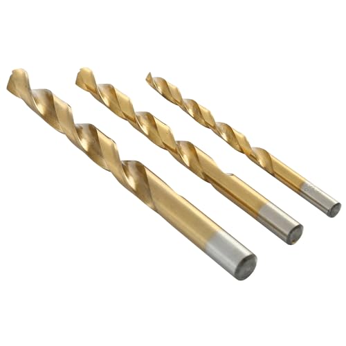 OEMTOOLS 26523 3-Piece Metric Thread Repair Drill Bit Set, Essential for Automotive Threading, Durable High-Speed Steel Construction, Includes M6, M8, M10 Sizes
