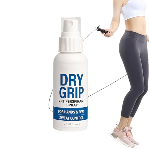 Spray antitranspirante de secado rápido que elimina el sudor en el deporte