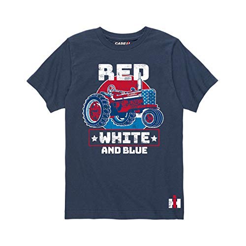 Country Casuals International Harvester - Red White and Blue - Youth Short Sleeve Graphic T-Shirt