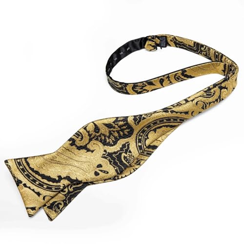 Corbatín Paisley de Seda para Hombre miniatura 5