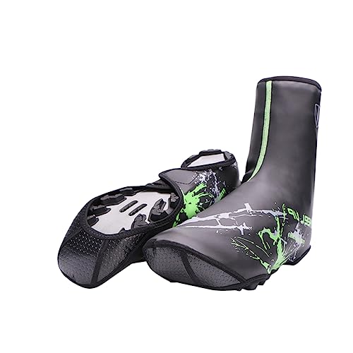 KOMBIUDA Overshoes for Cycling Bike Shoes Cover Waterproof Windproof Warm Ideal for Outdoor Sports Compact Easy to Store