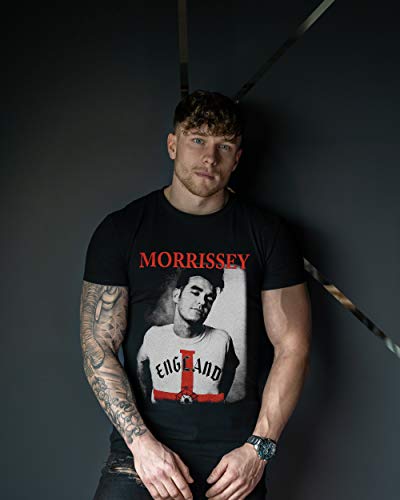 Tees Geek Morrissey Moz Rock & Roll Men's T-Shirt - (X-Large) - Black #TOP1