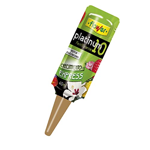 Fertilizante Multinutrientes Platinum 10 - Crecimiento Express | Extra Nutrientes | Vitamina B2 | Recuperación Espectacular de Plantas | Abono Universal, 0.8x14.5x24.9 cm