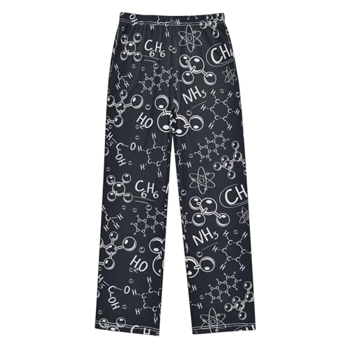 ZZXXB Cute Dalmatian Boys Long Pants Soft Trousers Elastic Waist Kids Lounge Bottoms with Pockets S-XL