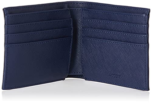 Lacoste Mens Classic Small Billfold Peacoat One Size #TOP3