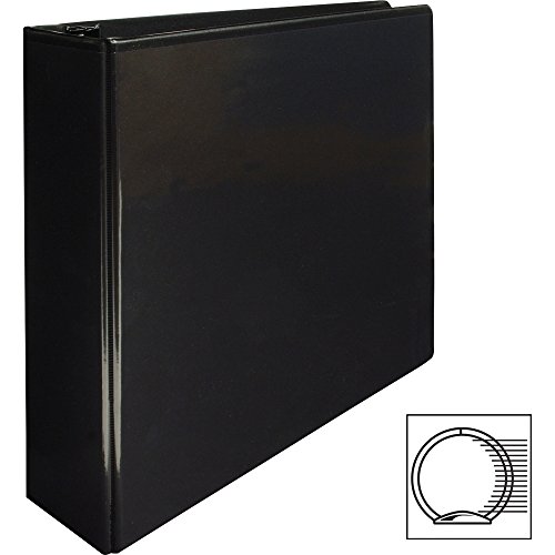 3 Inch Magazine/Catalog Binders, View Binder, With 3-Hole Punched Plastic Strip Magazine Holders 12 Pcs – Perfect For Magazine/Catalog Organizing, Collecting And Storaging – Value Set - (Black Binder) #TOP1