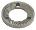 Rancilio Par de discos de molienda para molinillo de café MD diámetro 75 mm izquierda altura 10,6 mm distancia entre los dientes 4 mm agujero 6,5 mm diámetro interior 43 mm recto 75 mm