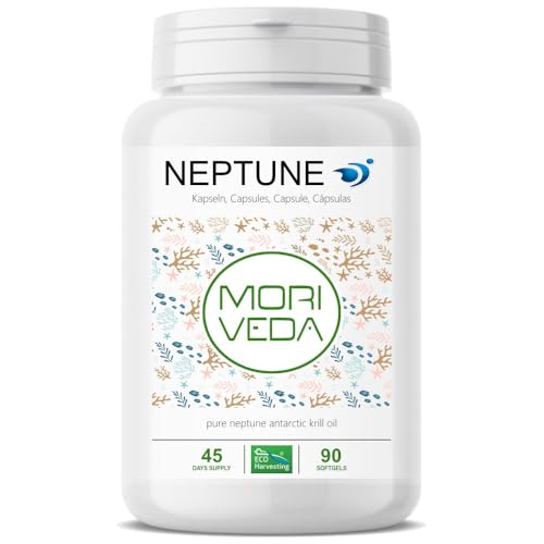Aceite de Krill cápsulas 90 o 270, 100% puro NEPTUNE aceite -Omega 3,6,9 astaxantina, fosfolípidos, colina, vitamina