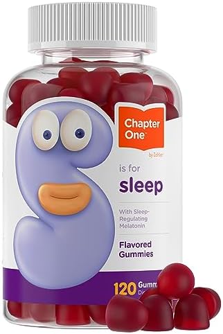 Zahler - Chapter One Sleep Melatonin Gummies for Kids & Adults (120 Flavored Gummies) - 2.5 mg Melatonin Gummy - Kids Melatonin Kosher Sleep Gummies - Natural Kids Melatonin Gummy for Sleeping