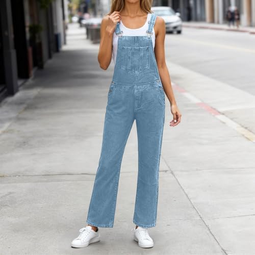 Peto elástico largo de mujer que soluciona la rigidez del denim 3