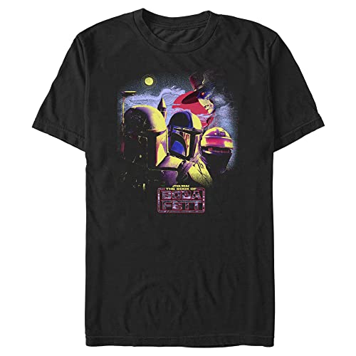 T-shirt Star Wars Boba Fett Cad Bane et Djarin haut de coton geek pour homme