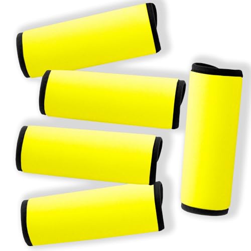 Image of Neoprene Luggage Handle Wraps for Traveling Bright Color Luggage Identifiers|Handle Wraps|Handle Covers