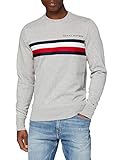 tommy hilfiger pullover damen gelb Nicht zutreffend Tommy Hilfiger Herren Hilfiger Logo Sweatshirt Pullover, Grey, S