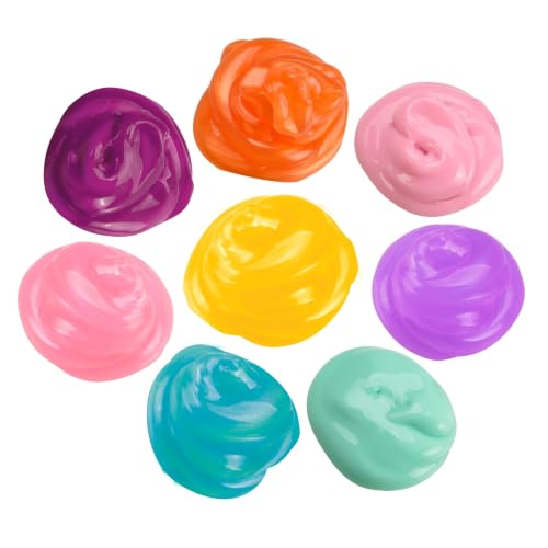 Cra-Z-Art Barbie Mini Slimy Fun Shop Lot de 8 récipients sur le thème des aliments avec deux autocollants surprise Produit officiel Barbie – vue 9