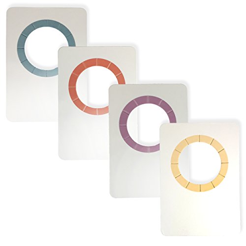 SOMM Wine Bottle Tags Paper - Wine Tags (4 Colors / 60 Count)